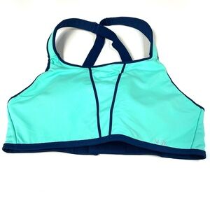 VSX Victorias Secret 34B Sports Bra Blue Lined Underwire #1376